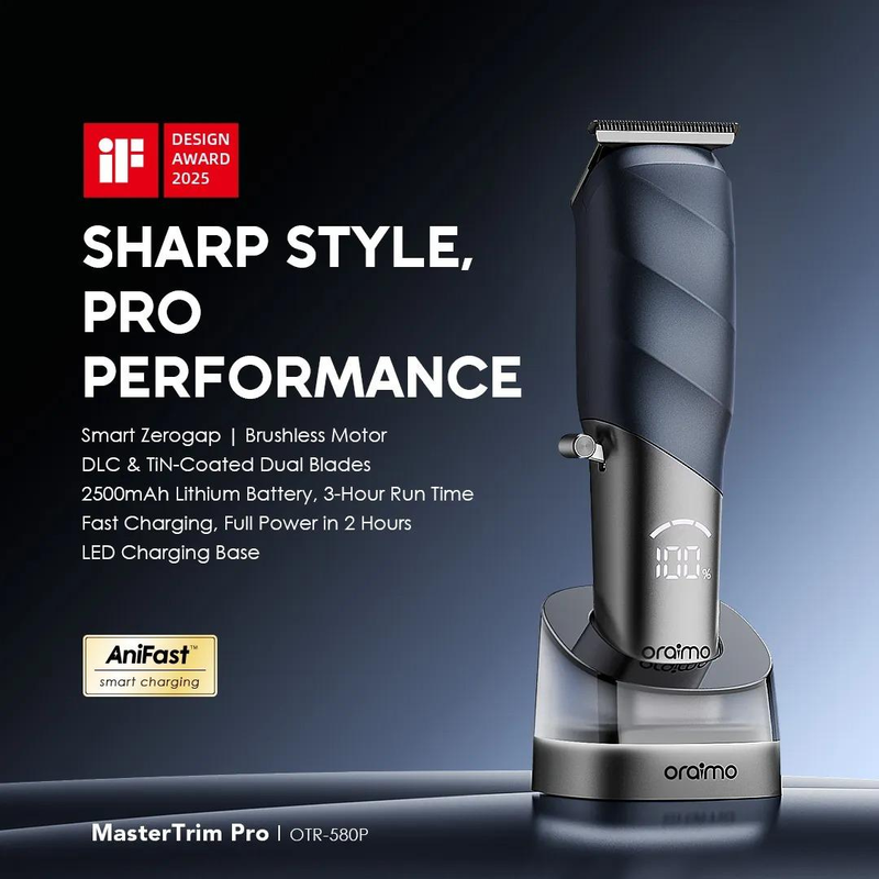 ORAIMO Long Lasting Battery Trimmer-  MasterTrim Pro- Deep Blue OTR-580P