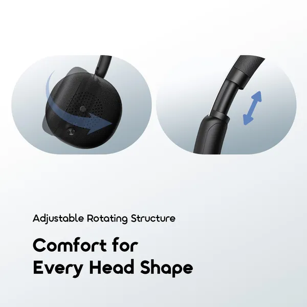 ORAIMO 80Hr Play Time Headphones - BoomPop Air- OHP-316