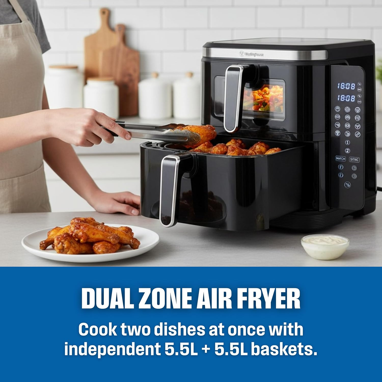Westinghouse Double Stack Air Fryer WKAF2201