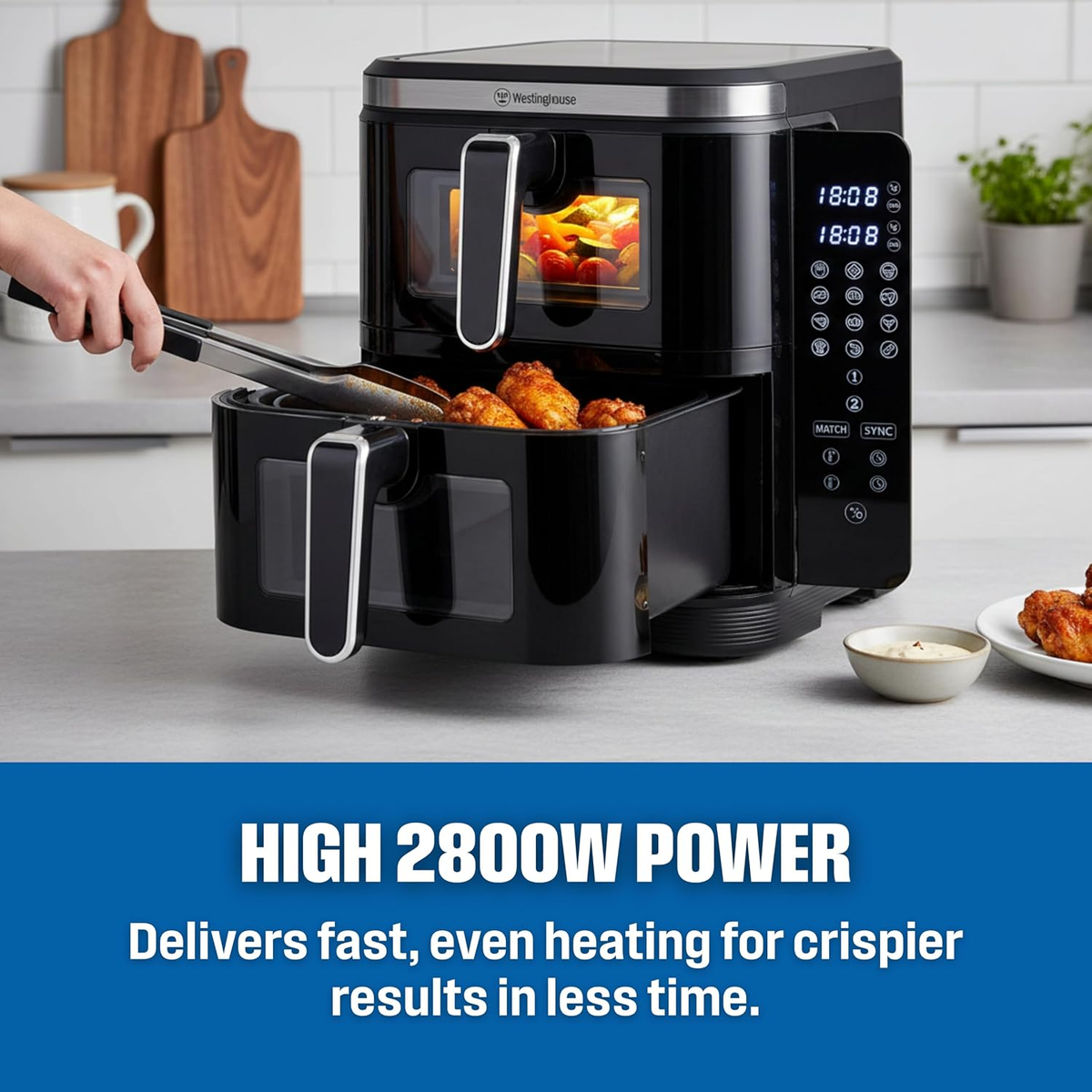 Westinghouse Double Stack Air Fryer WKAF2201