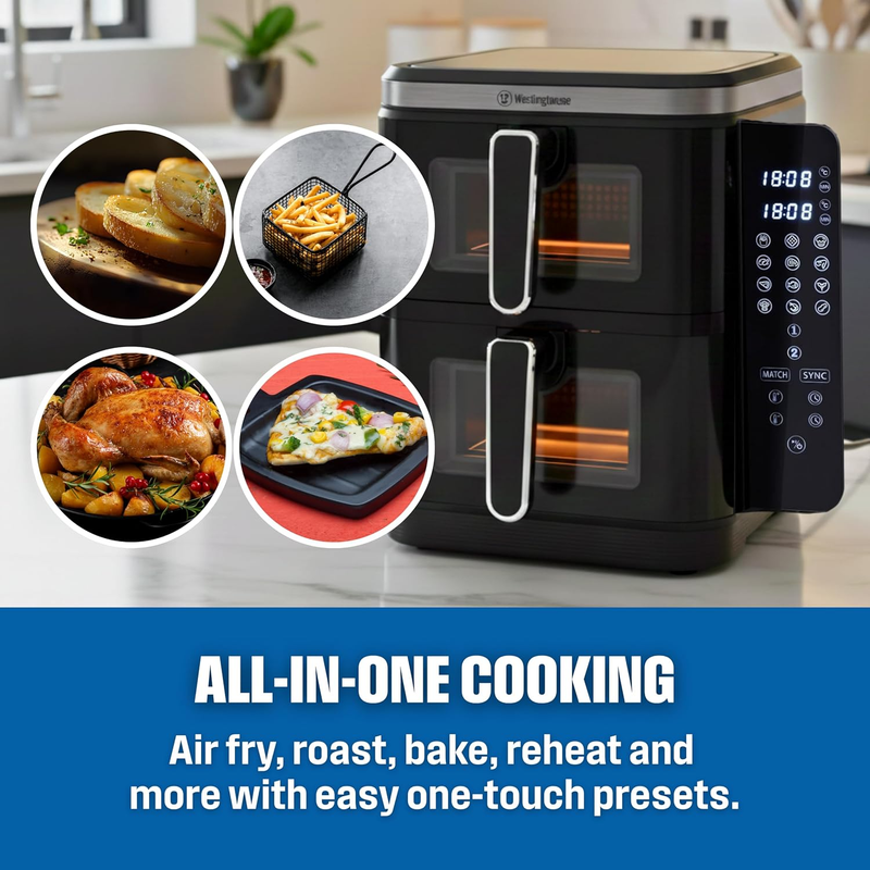Westinghouse Double Stack Air Fryer WKAF2201