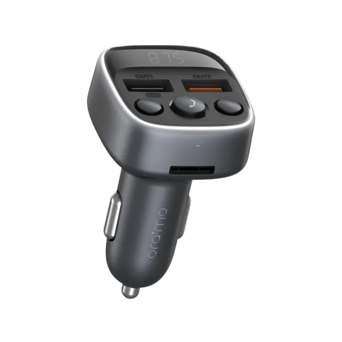 ORAIMO 18W BT Car Charger - Boulevard - Chrome OCC-32D