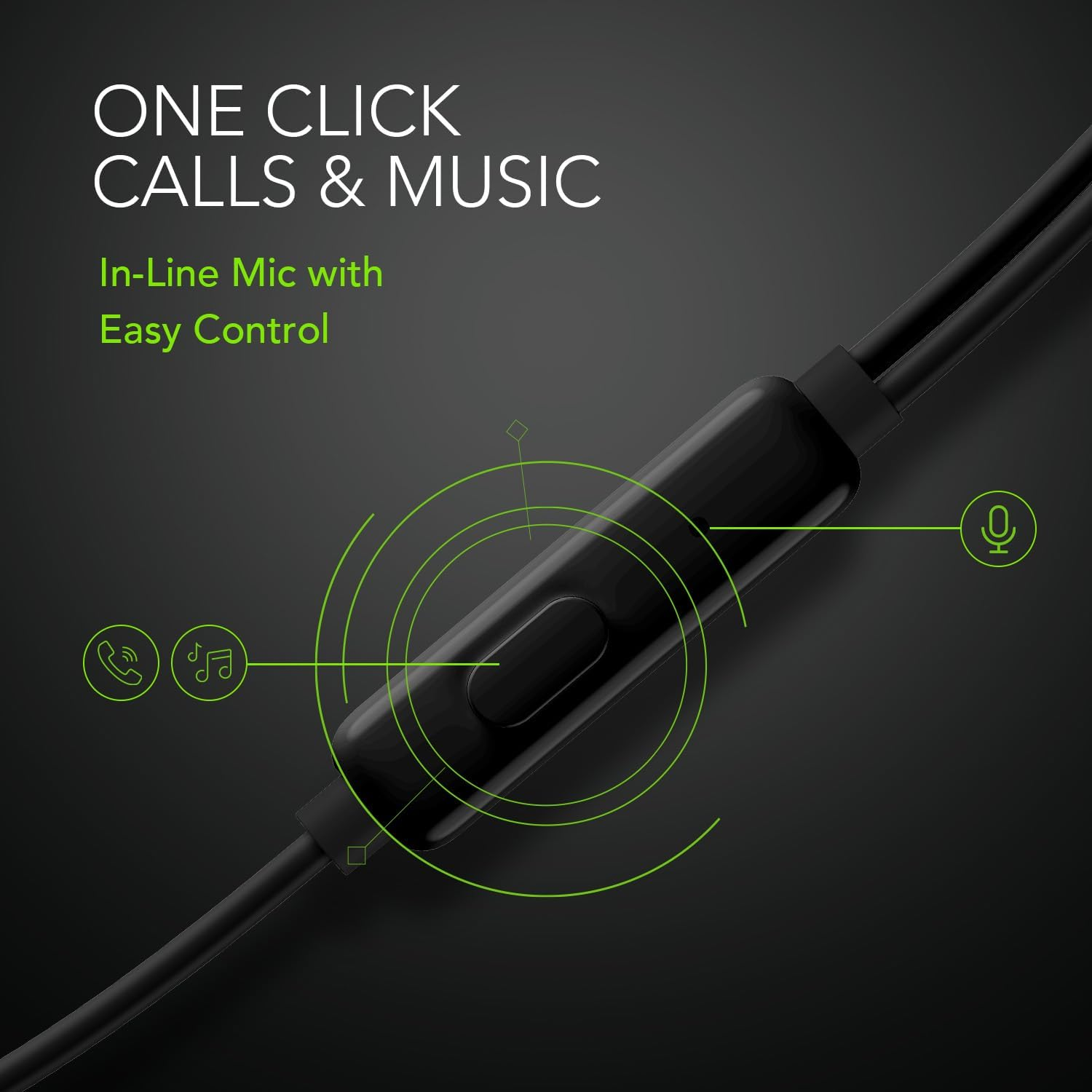 ORAIMO 3.5mm Wired Earphones- Halo 2S
