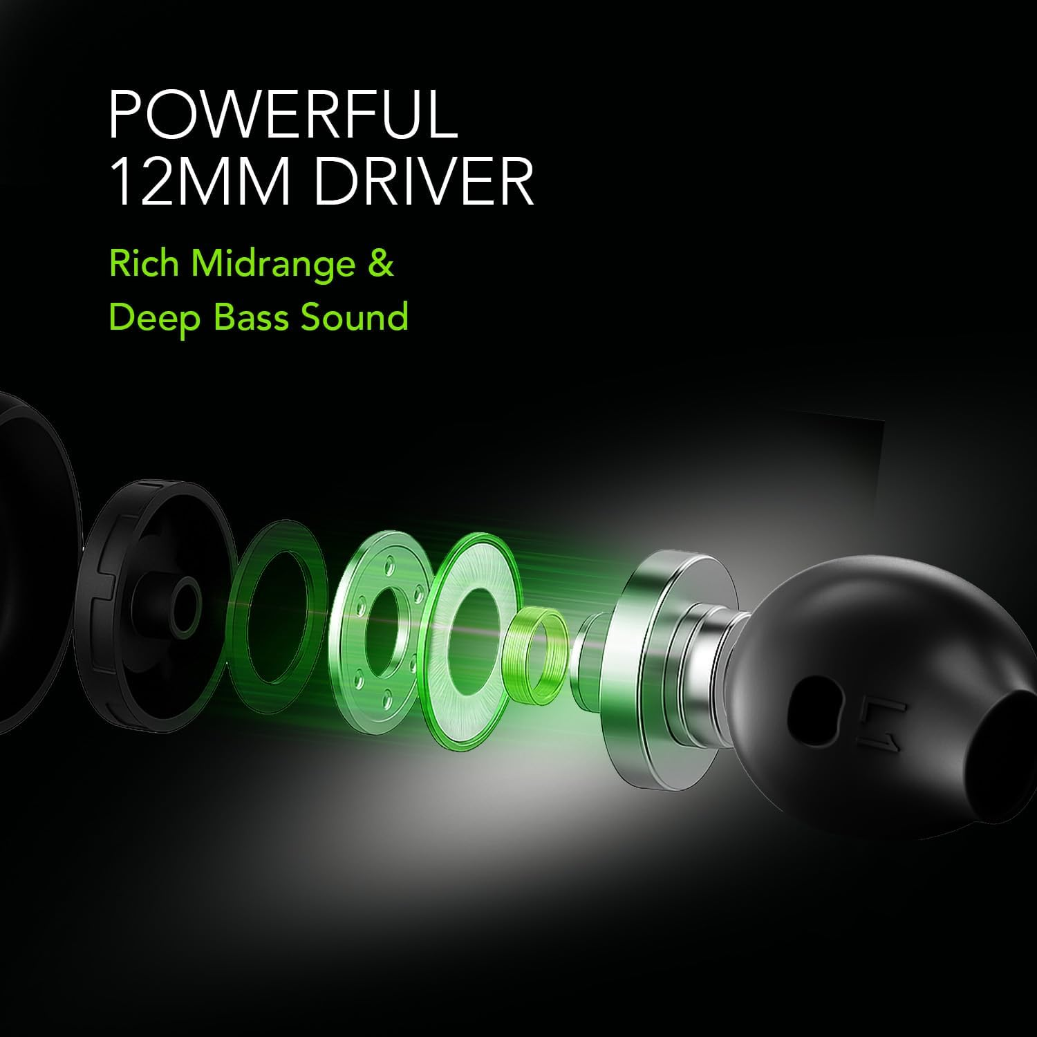ORAIMO 3.5mm Wired Earphones- Halo 2S