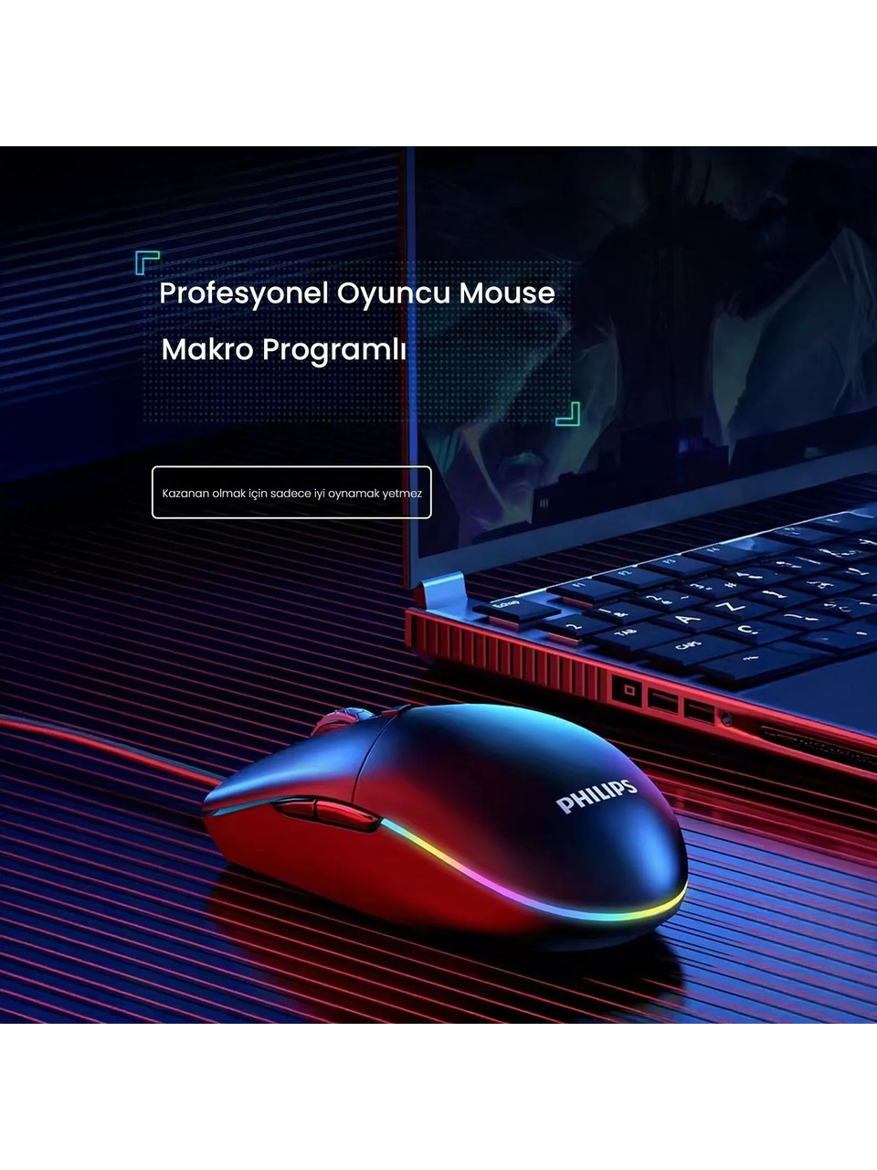 PHILIPS Mouse Gamer SPK9304