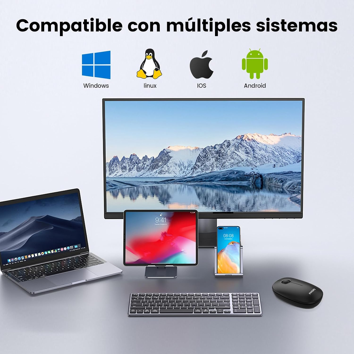 PHILIPS Wireless Mouse SPK7378