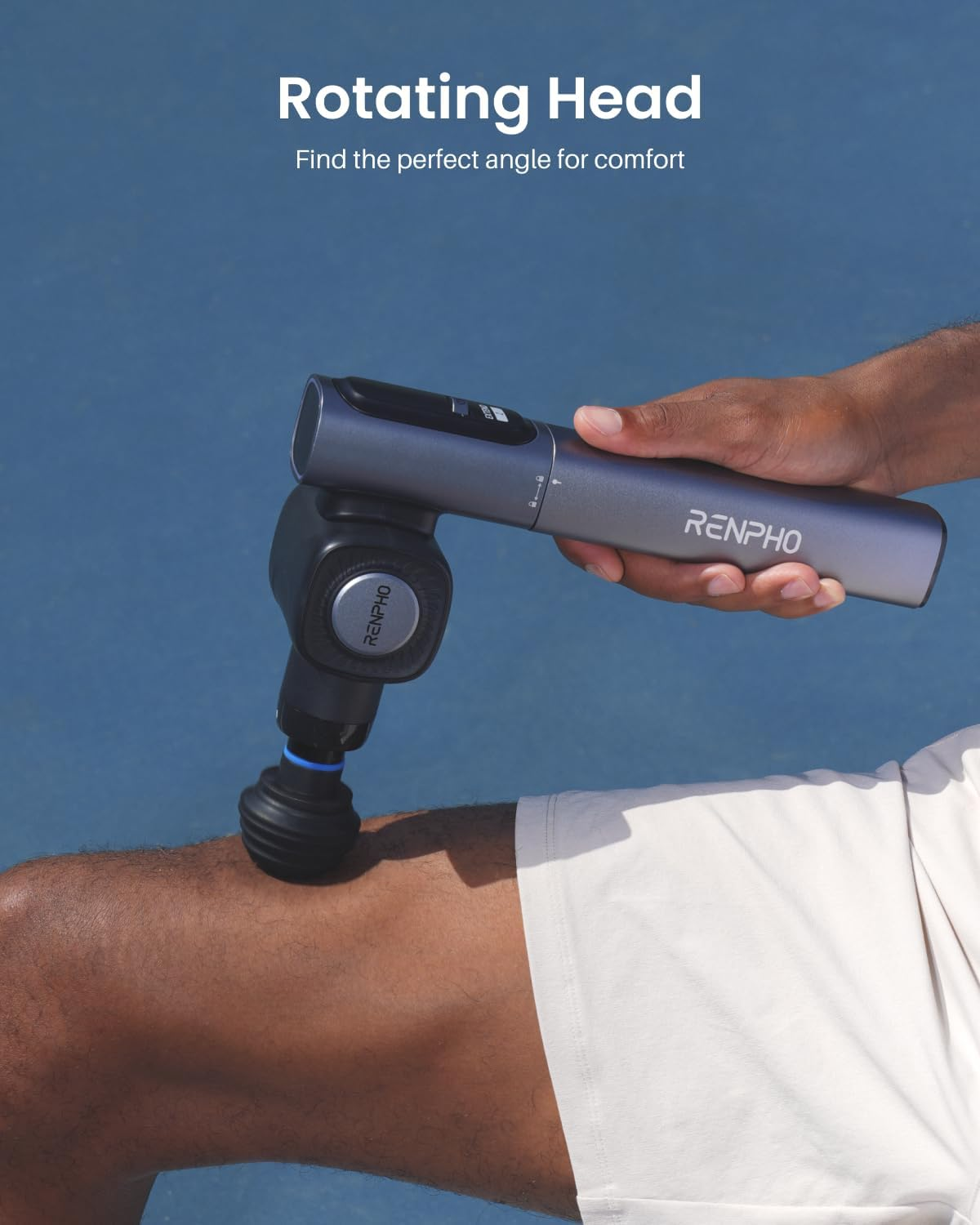 RENPHO EXTEND2 Massage Gun with Adjustable Angles