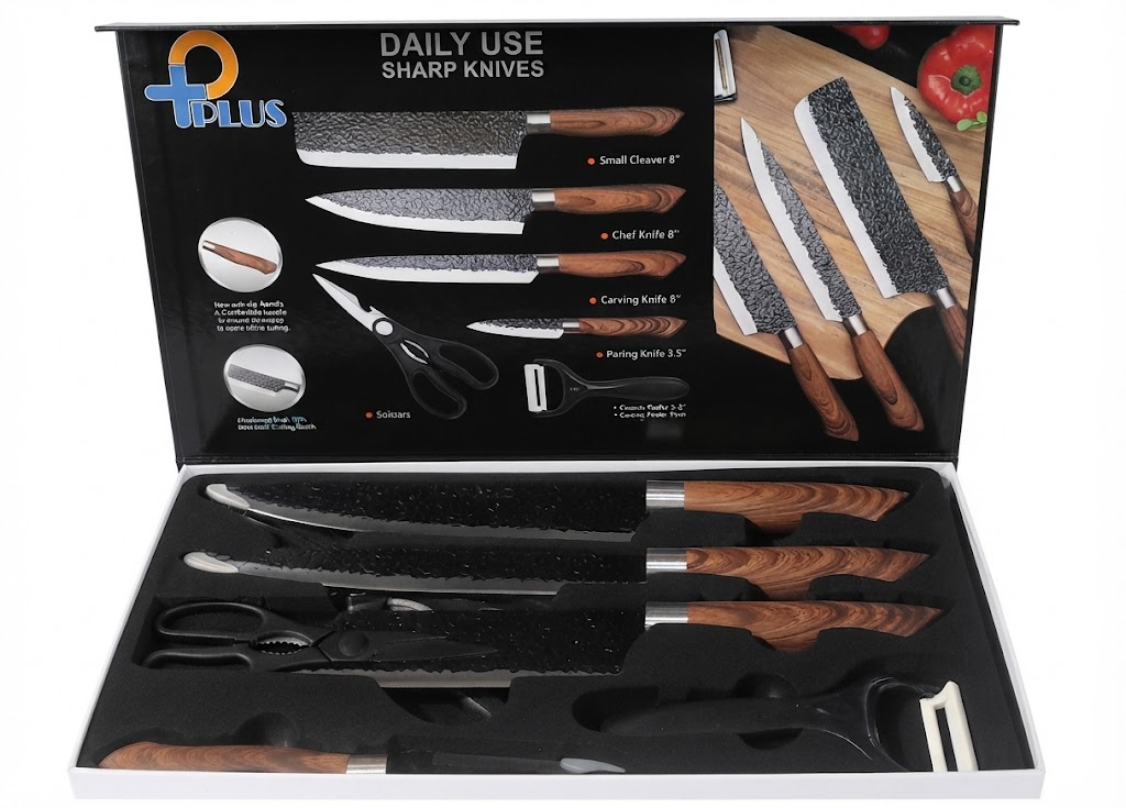 PLUS DAILY USE SHARO KNIVES 6PCS XL-985