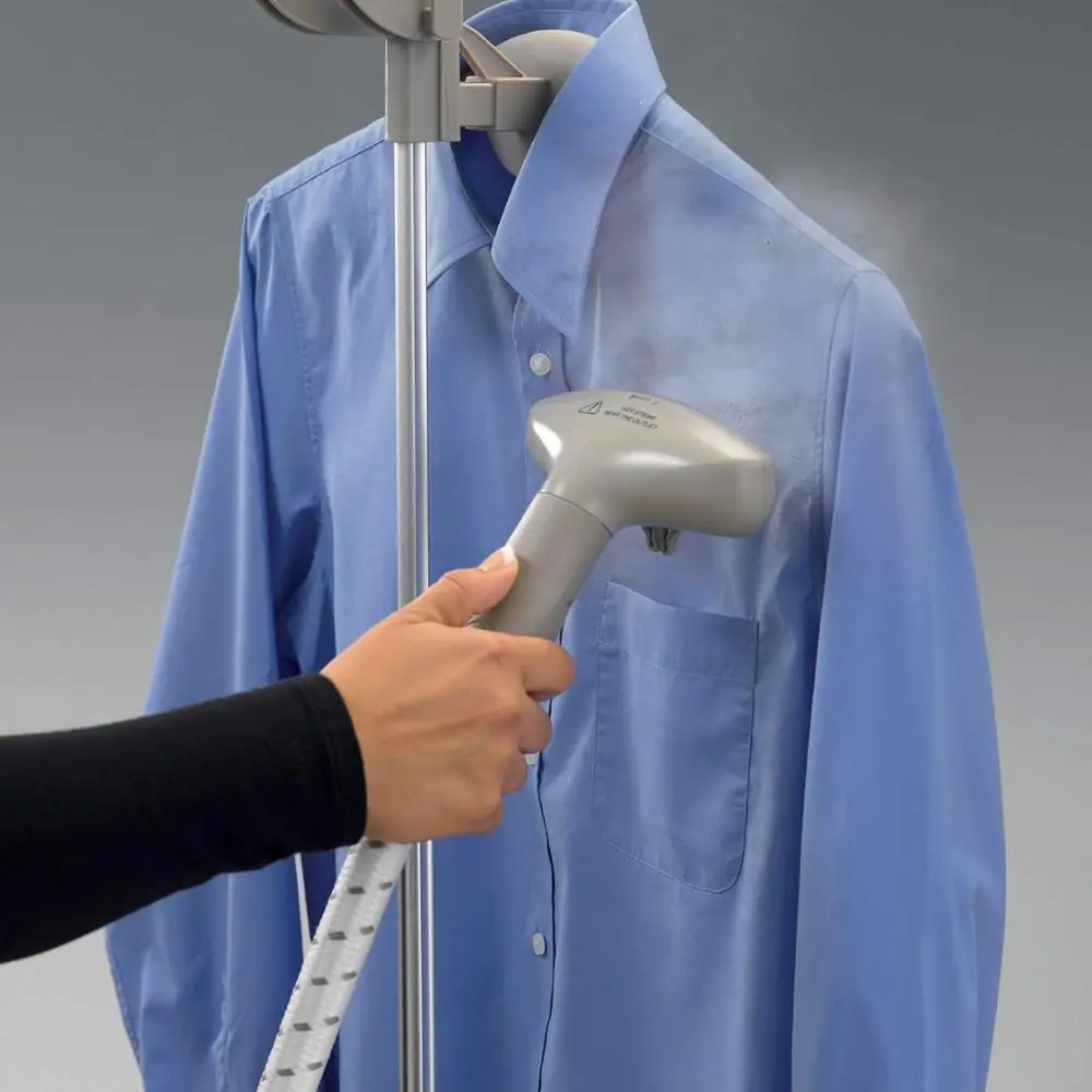 Kenwood Garment Steamer 1500W with 2L Water Tank Capacity Rotary Wheels GSP65.500B