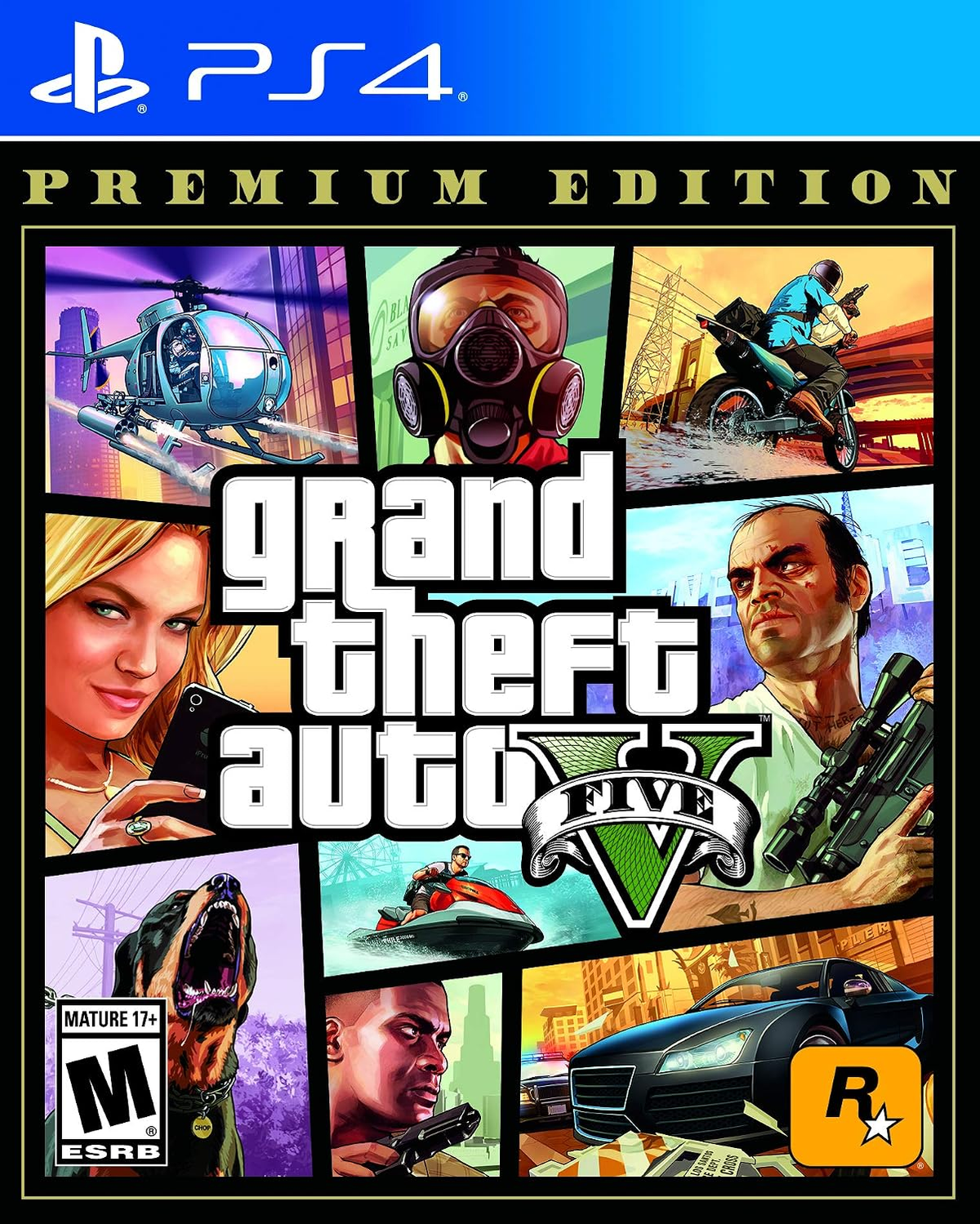PS4.G Grand Theft Auto V - Premium Edition PlayStation 4 CD
