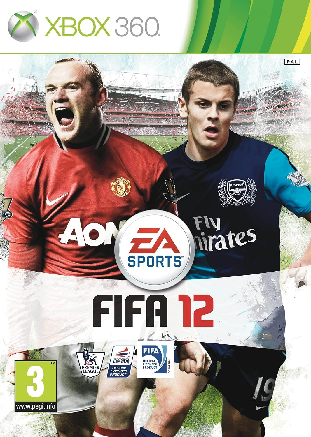 X BOX 360 FIFA 12 EA SPORTS CD