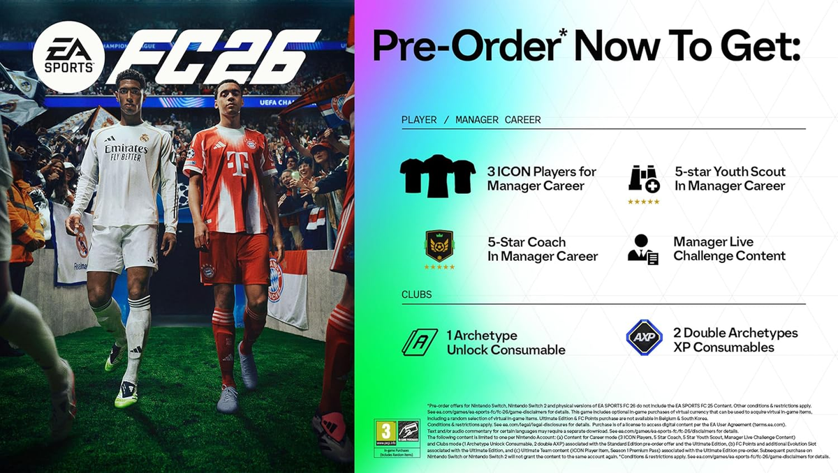 FC 26 EA Sports - STANDARD EDITION - PS4 ENGLISH