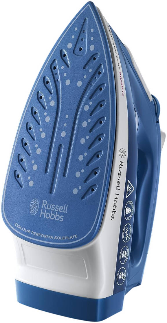 Russell Hobbs Steam Iron 26483GCC 2400 W 240 ml Blue Ceramic Soleplate