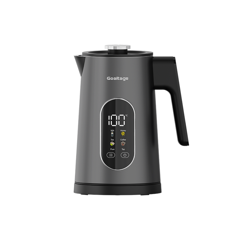 Goaltage Tea Maker With 1.7L Glass Pot Dual Capacity Design Touch Display 4 Temperature Presets TM01 1500W