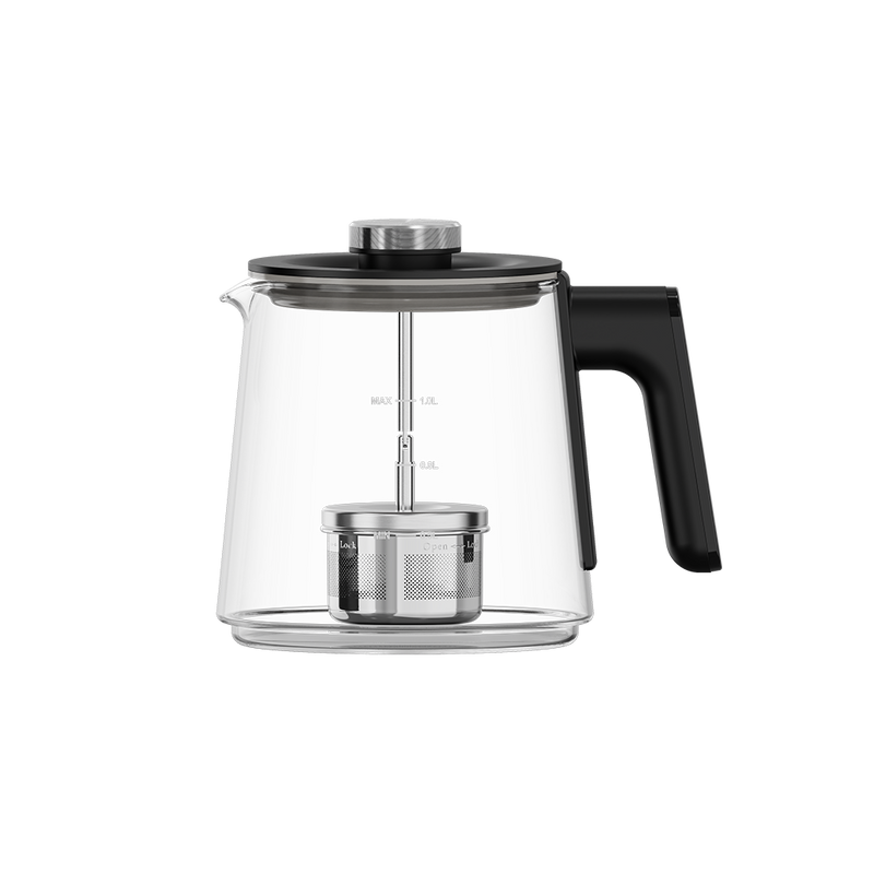Goaltage Tea Maker With 1.7L Glass Pot Dual Capacity Design Touch Display 4 Temperature Presets TM01 1500W