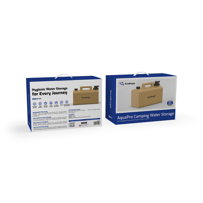 Goaltage AquaPro Water Storage with Rechargeable Pump BKT01