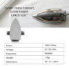 Saachi Dry Iron With Ceramic Soleplate NL-IR-158