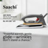 Saachi Dry Iron With Ceramic Soleplate NL-IR-158