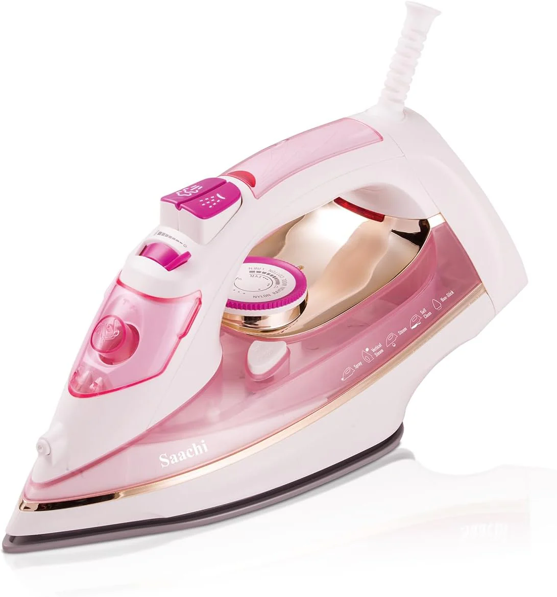 Saachi Steam Iron With Ceramic Soleplate NL-IR-394C-PK