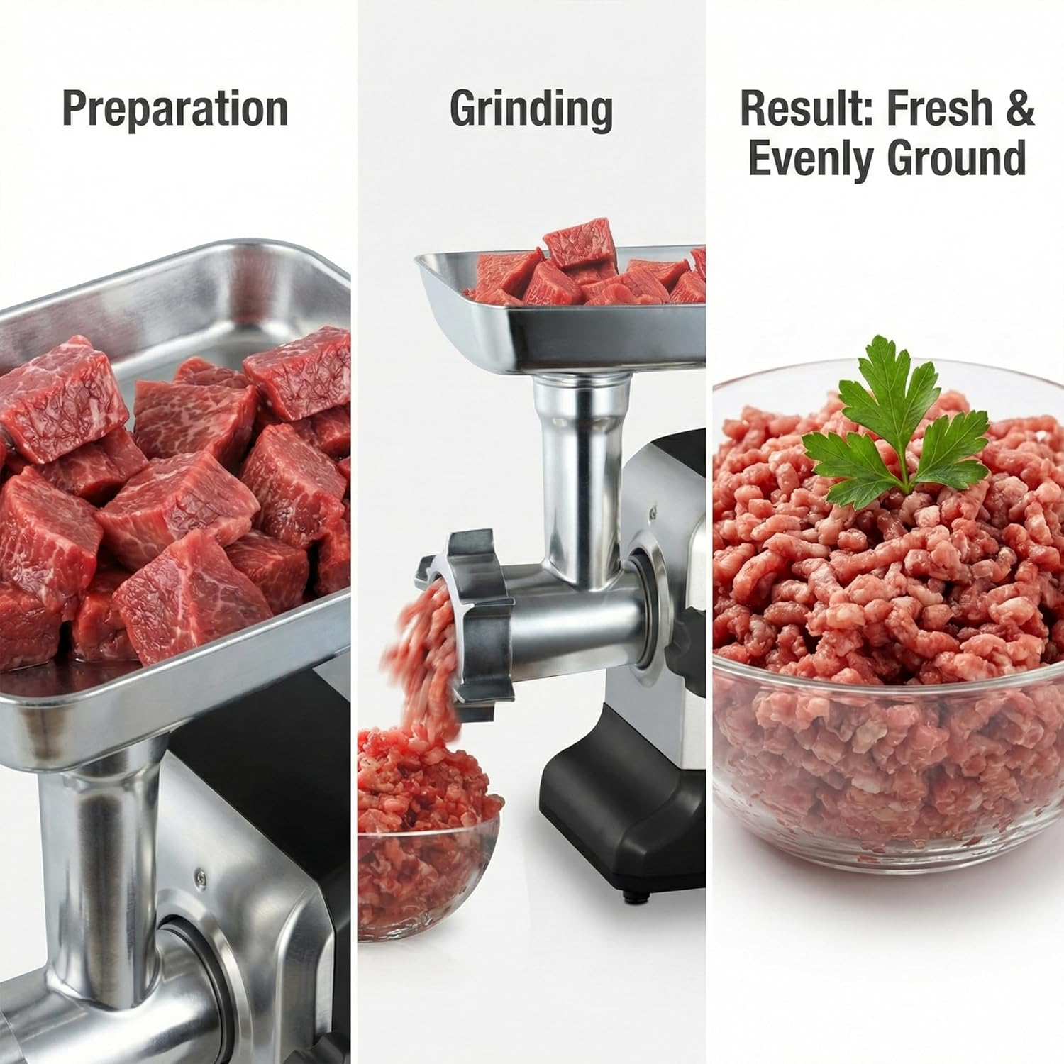 Saachi Meat Grinder NL-MG-968-BK