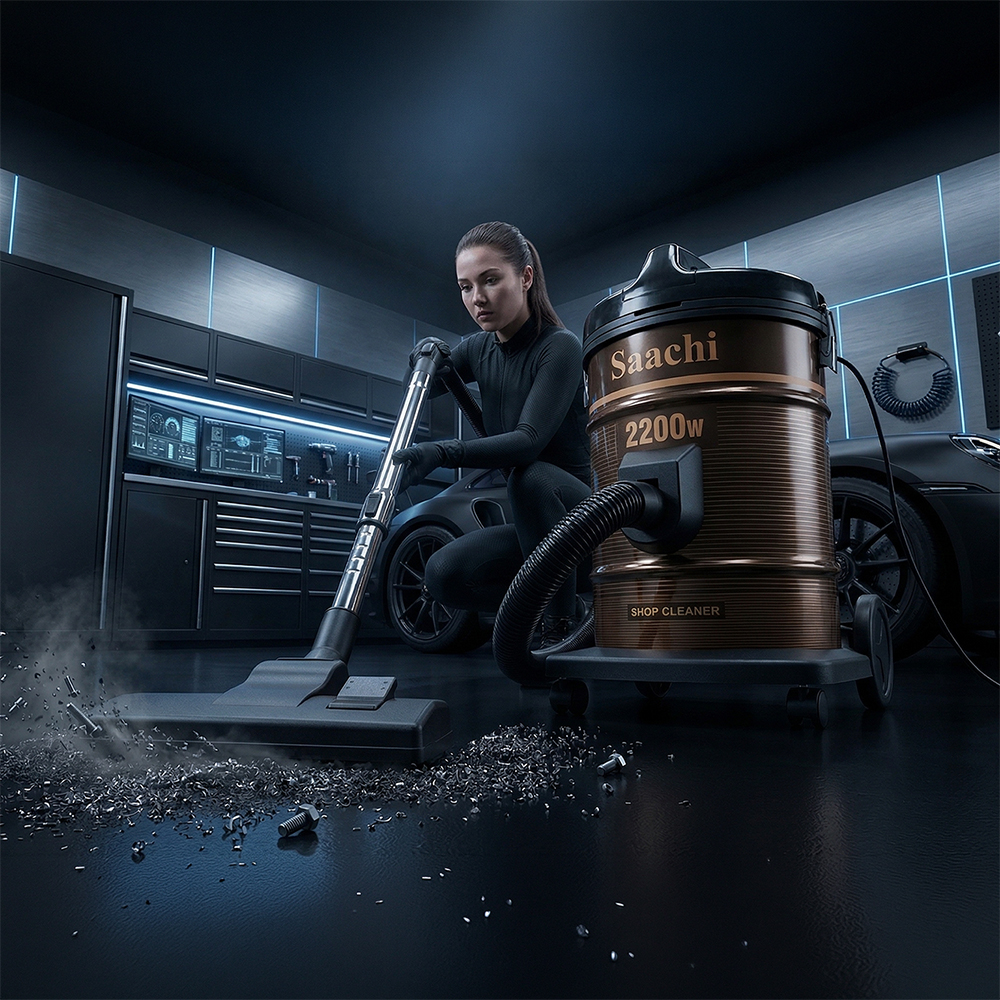 Saachi 25L Dry Vacuum Cleaner NL-VC-1107-BR