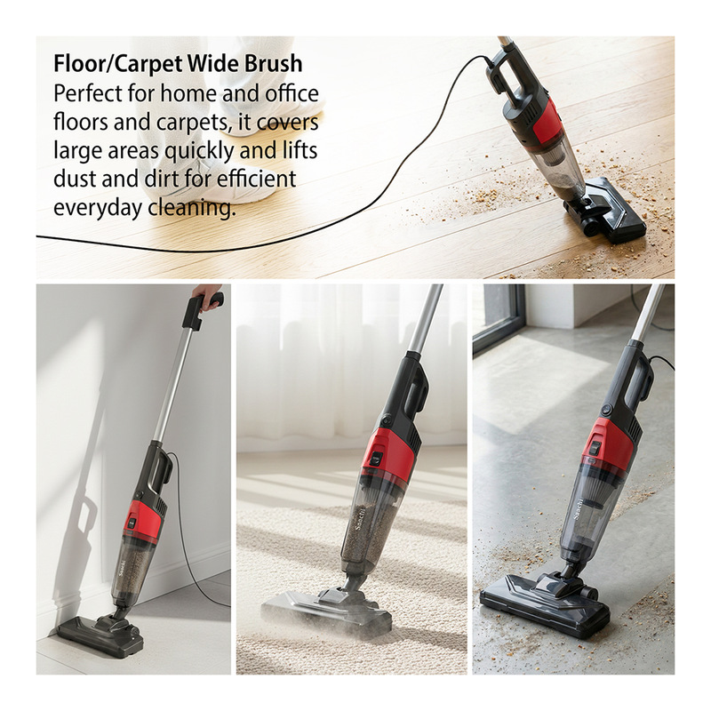 Saachi 2-in-1 Stick & Handheld Vacuum Cleaner with HEPA Filter NL-VC-1109-BK