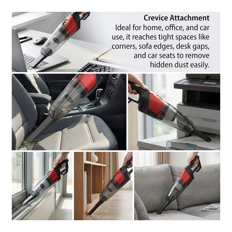 Saachi 2-in-1 Rechargeable Cordless Stick Vacuum Cleaner NL-VC-1110RCH-BK