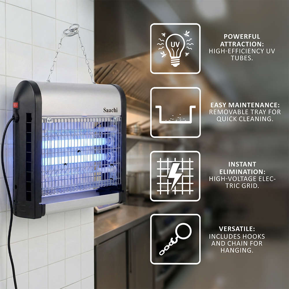 Saachi 14W Insect Killer NL-IK-2412-BK
