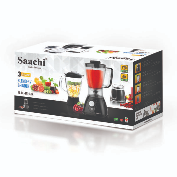 Saachi 3-in-1 Blender NL-BL-4414-BK