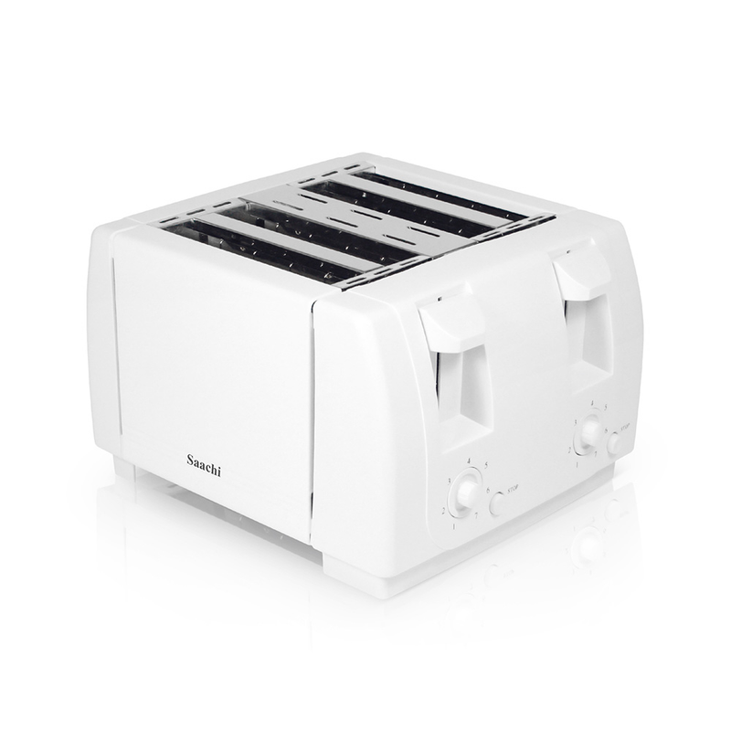Saachi 4-Pieces Toaster NL-TO-4563-WH
