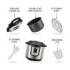 Saachi 8-Litres Electric Pressure Cooker NL-PC-5308-BK