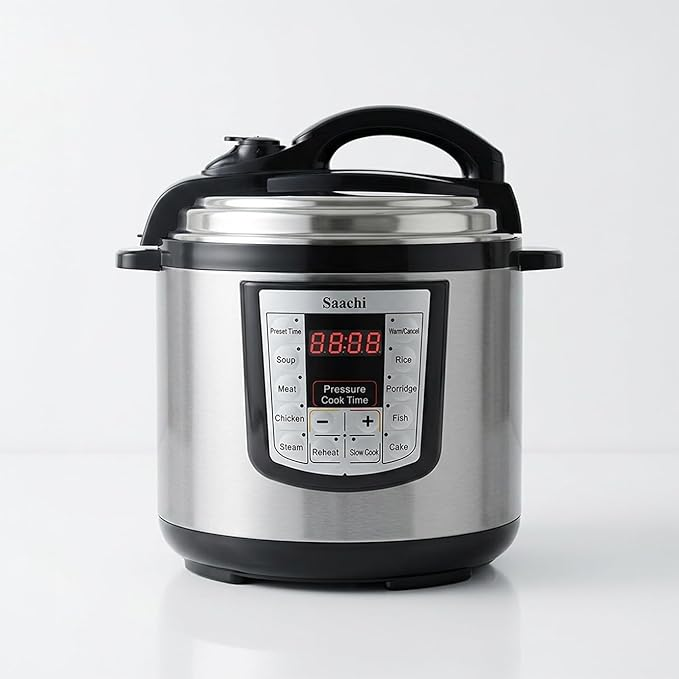 Saachi 10-Litres Electric Pressure Cooker NL-PC-5310-BK