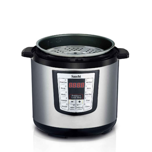 Saachi 12-Litres Electric Pressure Cooker NL-PC-5312-ST