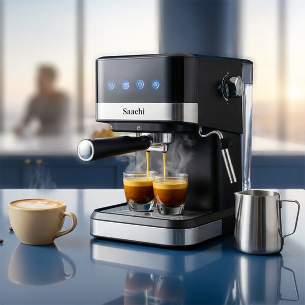 Saachi 20-Bar Coffee Maker NL-COF-7065-BK