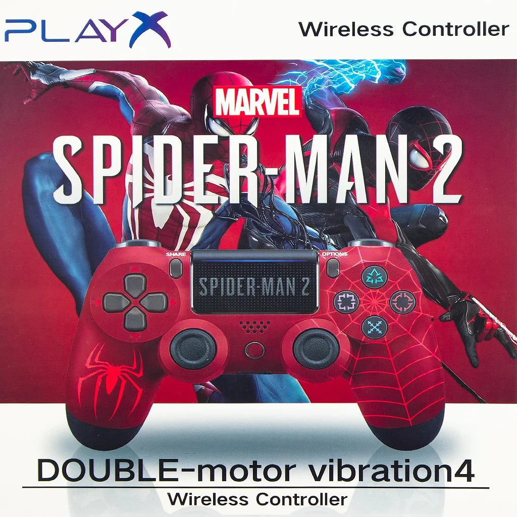 PLAY X Dual Shock Wireless Controller for Play Station 4 with Double-Motor Vibration 4