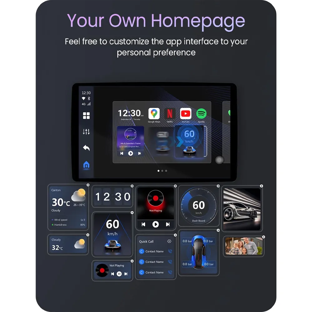 Android AI Box – Wireless CarPlay/Android Auto Adapter
