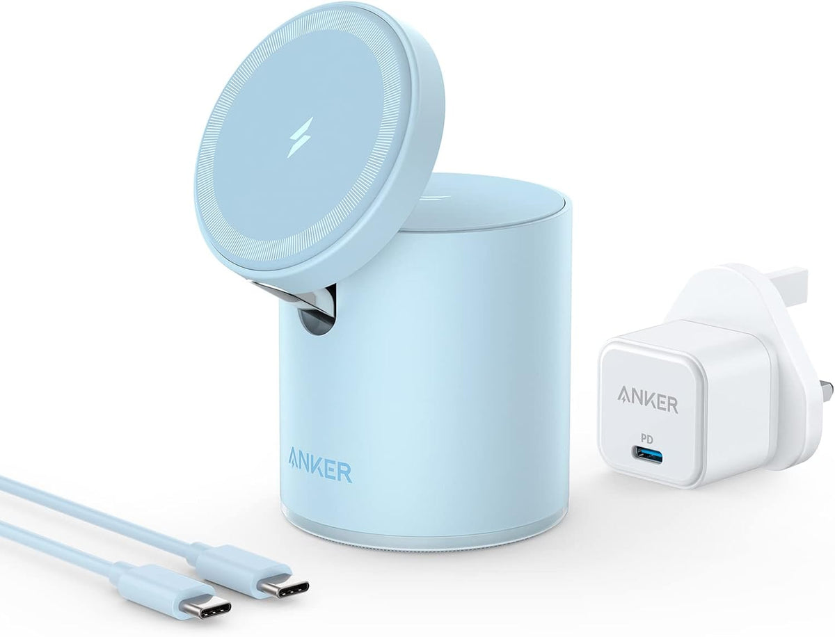 Anker 623 Magnetic Wireless Charger-MagGo B25682 (Blue)-1