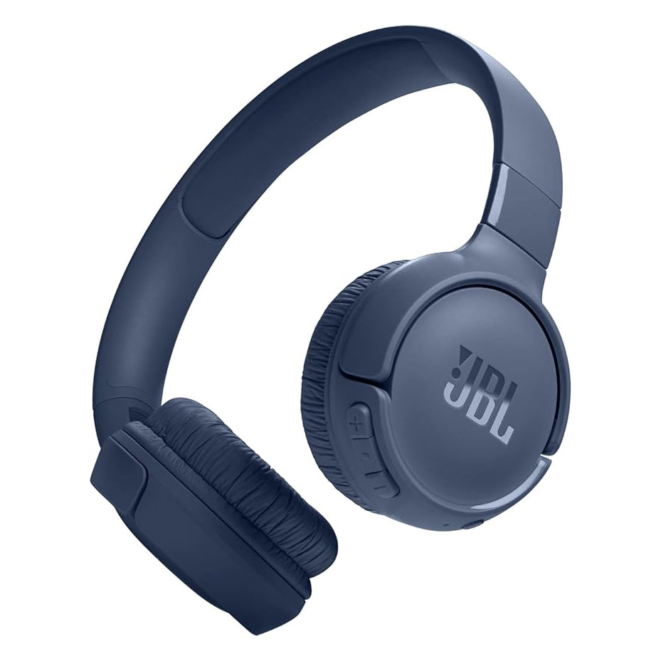 سماعة JBL Tune 520BT اللاسلكية فوق الأذن مع JBL Pure Bass – أسود / أبيض / أزرق / بنفسجي