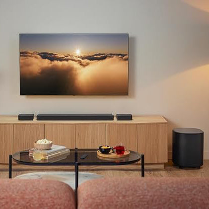 نظام JBL Bar 800 MK2 ساوند بار 5.1.2 قناة مع سماعات محيطية لاسلكية قابلة للفصل وتقنية Dolby Atmos – أسود