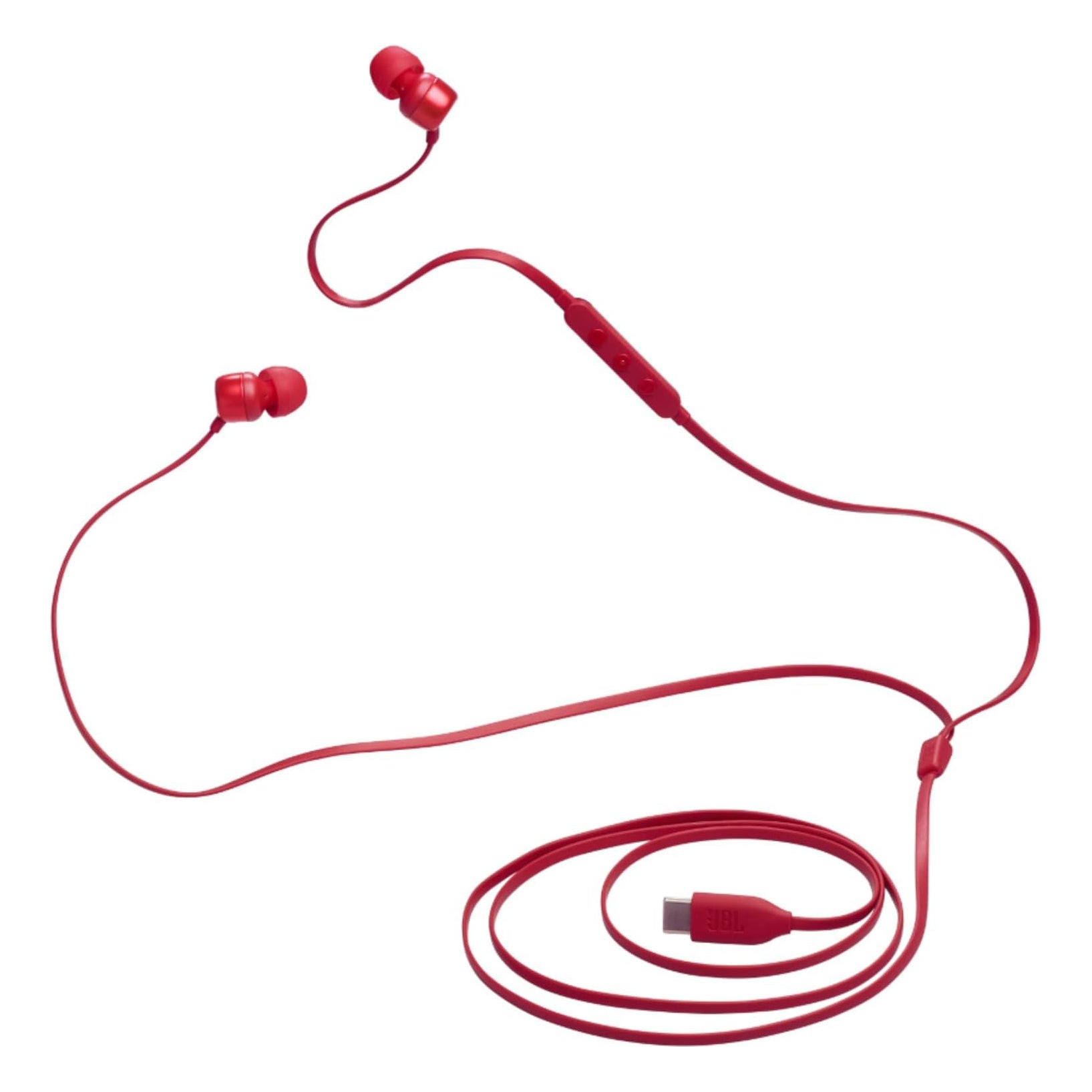 سماعات JBL Tune 310C USB-C Hi-Res داخل الأذن مع JBL Pure Bass – أسود / أبيض / أزرق / أحمر