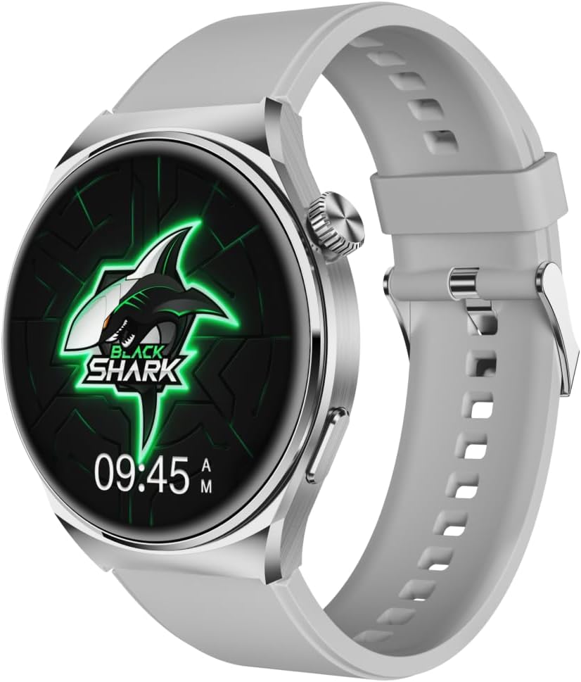 ساعة Black Shark S1 الذكية بشاشة AMOLED مقاس 1.43 بوصة ومكالمات Bluetooth ومقاومة IP68 – أسود-11