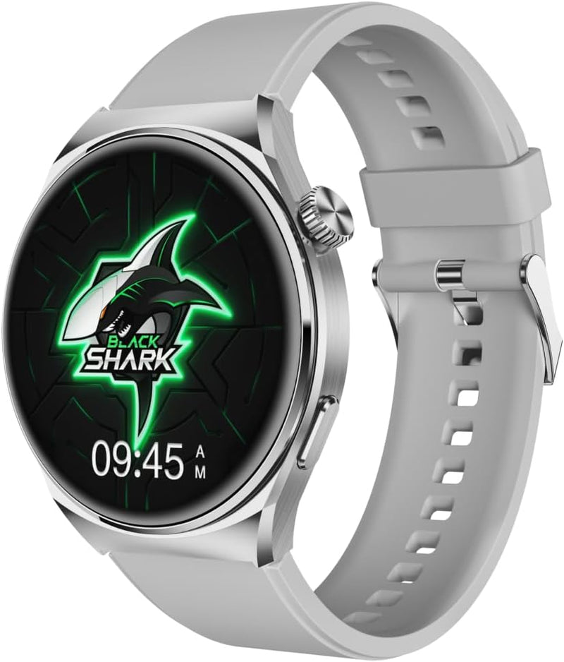 ساعة Black Shark S1 الذكية بشاشة AMOLED مقاس 1.43 بوصة ومكالمات Bluetooth ومقاومة IP68 – أسود-11