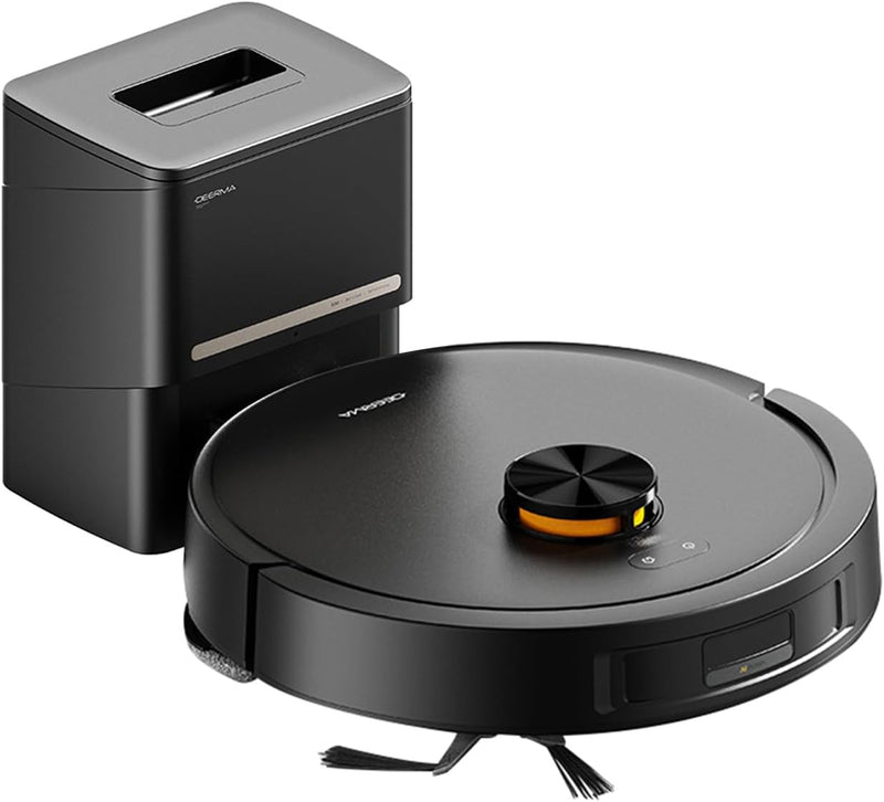 ديرما DEM-S30 مكنسة روبوت ذكية، قوة شفط 13000 باسكال، نظام ملاحة LiDAR 360 درجة، كنس ومسح 2 في 1-3