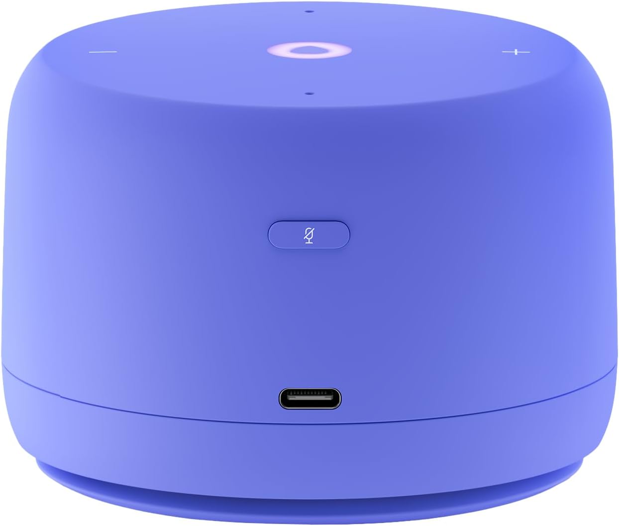 Yango Yasmina Lite AI Smart Speaker with LED Clock, Bluetooth, Wi-Fi & Voice Assistant – Green / Violet