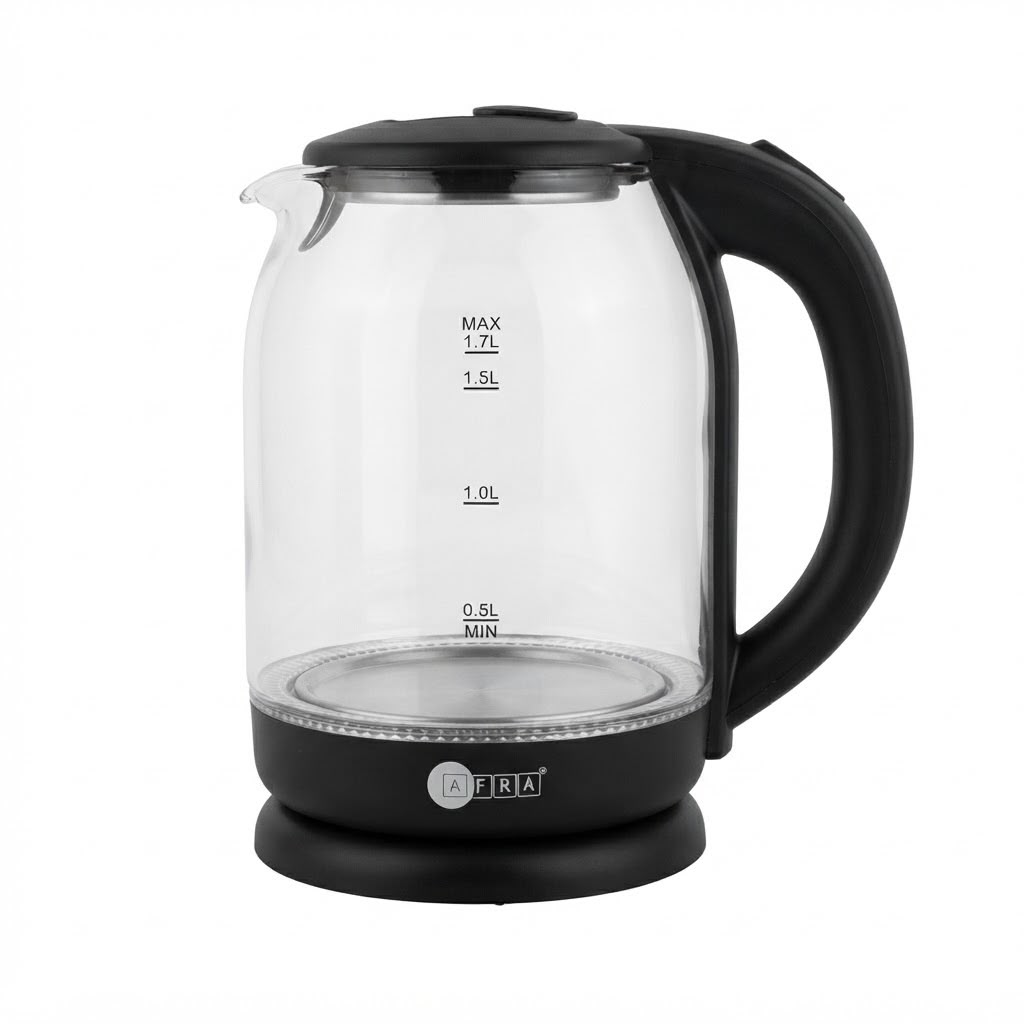 Afra Electric Glass Kettle 2L 1500-1800W Af0215Ktgl-1