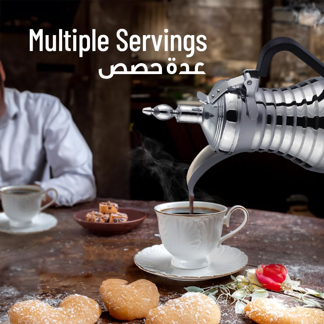 LePresso Dallah Electrical Arabic Coffee and Tea Maker 1600W