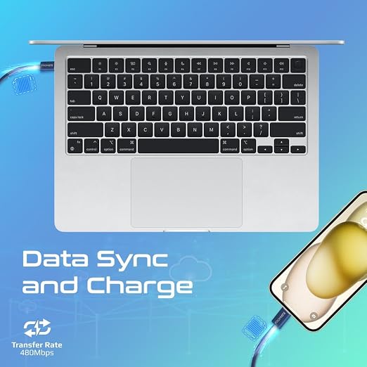 EcoLine-Ci120. 27W PD USB-C to Lightning Cable, 120cm length