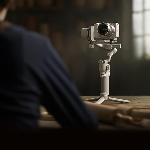 DJI RS 4 Mini, Gimbal Stabilizer , Auto Axis Locks, Camera Gimbal, Native Vertical Shooting