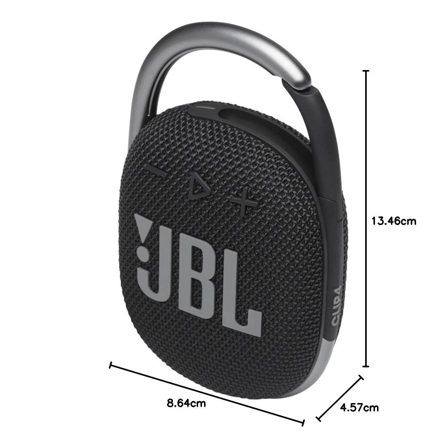 JBL Clip 4 Portable Bluetooth Speaker with Integrated Carabiner 10H Playtime – Multiple Colors