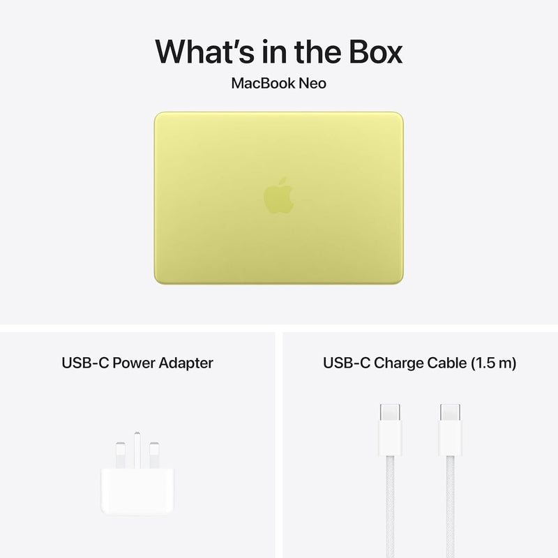 Apple MacBook Neo RAM:8GB  256GB STORAGE (Yellow)-8